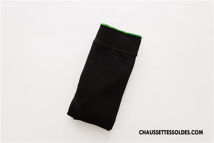 Collant Femme Guêtres Leggings Dame L'automne Plus De Velours Chaussette Hiver Noir