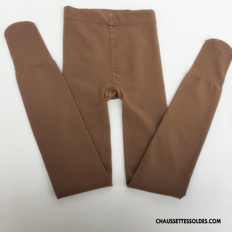 Collant Femme Guêtres Leggings Velours Dame Le Nouveau Printemps Élastique Noir