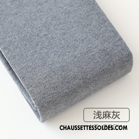 Collant Femme L'automne Rayé Leggings Matelassé Mince Peluche Gris Foncé