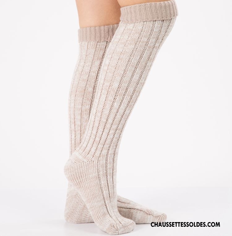 Collant Femme Le Nouveau Intérieur Adulte Chaussette Europe Couleurs Mixtes Bordeaux