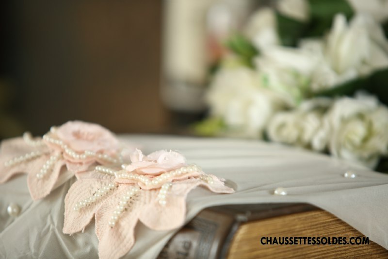 Collant Femme Perle Chaussette De Noël Collant Panty Brodé Manuel Fleurs