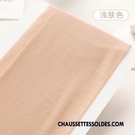 Collant Femme Printemps Invisible Été Charme Couleur De Chair Légère Marron Clair