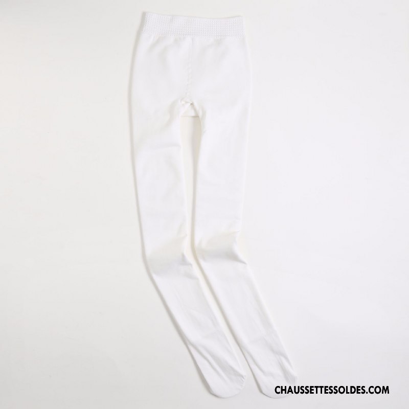 Collant Femme Renforcé Thermiques Collant Panty Plus De Velours Massage Le Nouveau Blanc