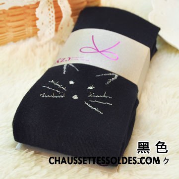 Collant Femme Tous Les Assortis Collant Panty Petit L'automne Chaussette Brodé