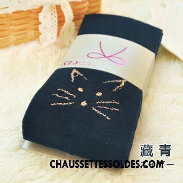 Collant Femme Tous Les Assortis Collant Panty Petit L'automne Chaussette Brodé