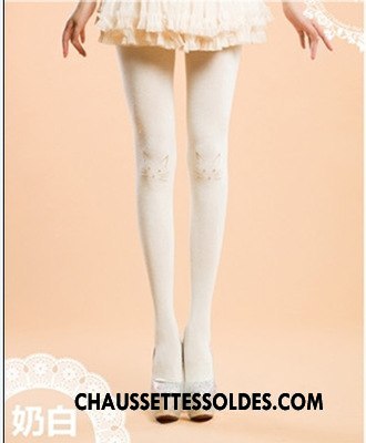 Collant Femme Tous Les Assortis Collant Panty Petit L'automne Chaussette Brodé