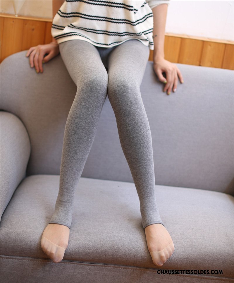 Collant Femme Tous Les Assortis L'automne Slim Guêtres Leggings Thermiques Ultra Gris