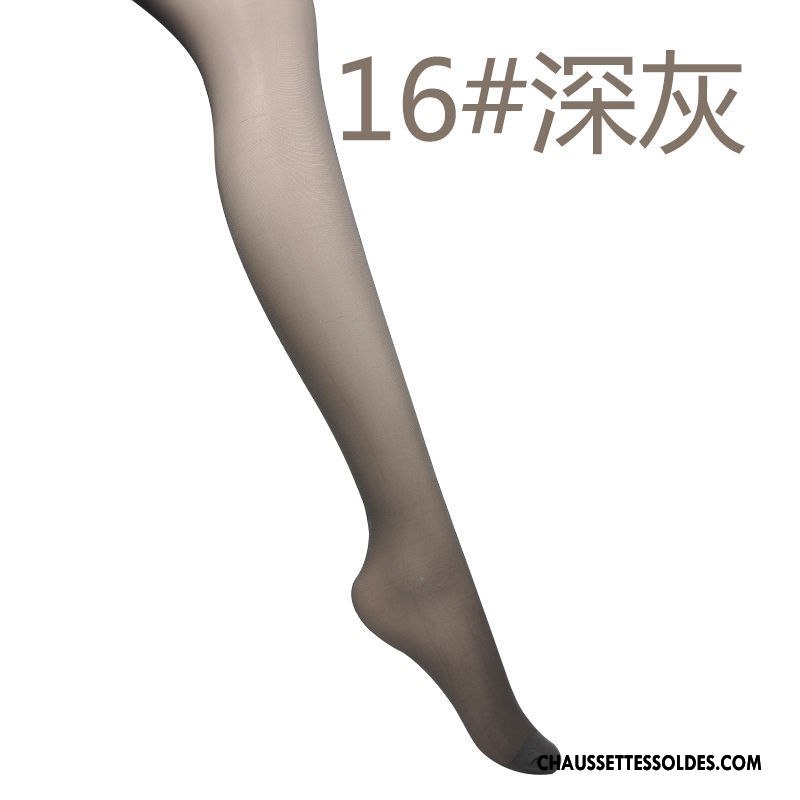 Collant Femme Très Mince Collants Chaussette Sac Carte Été Noir