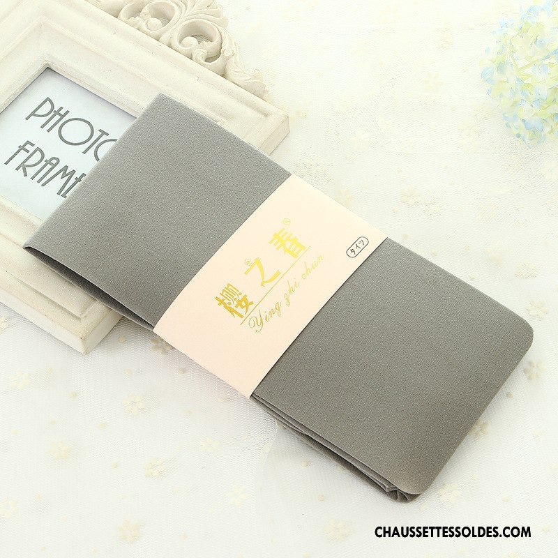 Collant Femme Velours Le Nouveau Printemps Chaussette Tous Les Assortis Collant Panty Couleurs De Bonbons Gris