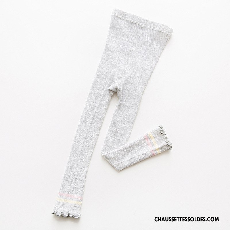 Collant Fille Bébé 100% Coton Guêtres Leggings Légère Collants Collant Panty Bleu Clair