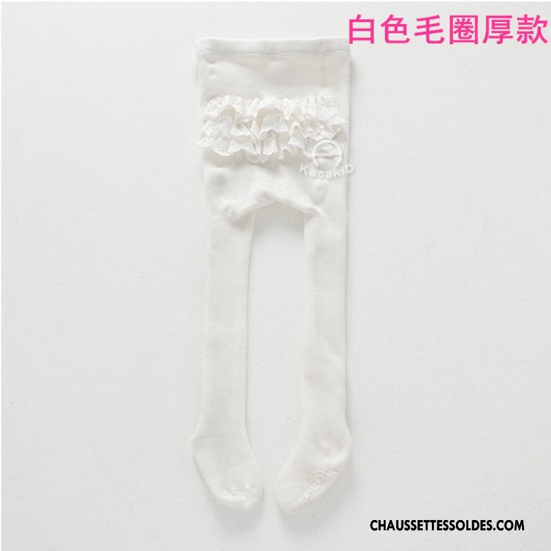 Collant Fille Bébé Dentelle Princesse Collant Panty Guêtres Leggings L'automne Rose