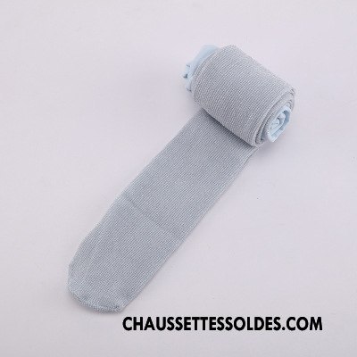 Collant Fille Chaussette De Noël Collant Panty Enfant Mince L'automne Coton Bio Noir Argent