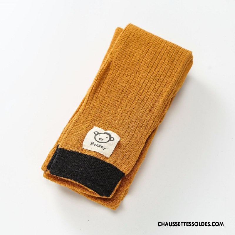 Collant Fille Chaussettes En Coton Guêtres Leggings Pantalon Gros Le Nouveau L'automne Gris