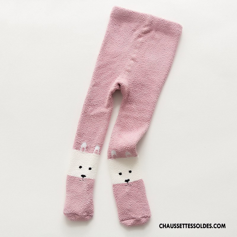Collant Fille Collant Panty Chaussette Thermiques Plus De Velours Guêtres Leggings Renforcé Bleu