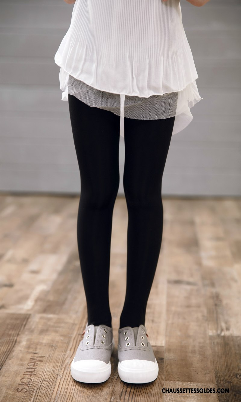 Collant Fille Collant Panty Danse Chaussette Soie De Glace Printemps Été Pure Blanc