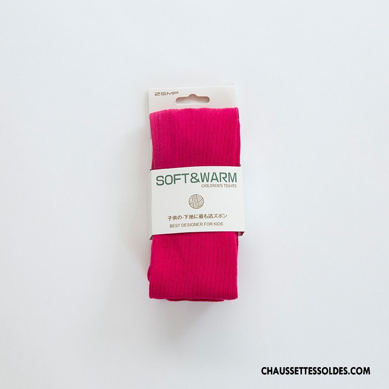 Collant Fille Collant Panty Enfant L'automne Chaussette Bonbons Matelassé Bordeaux Pure