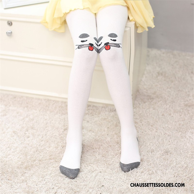 Collant Fille Collant Panty Le Nouveau Enfant L'automne Dimensionnel Printemps Blanc