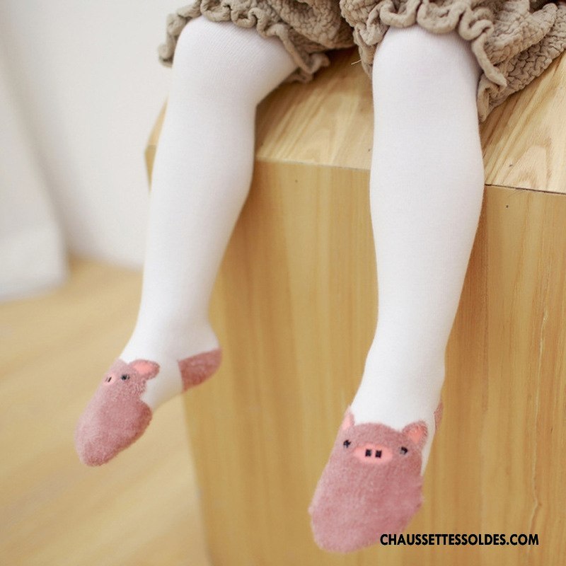 Collant Fille Enfant Chaussette Collant Panty Femme L'automne Terry Noir