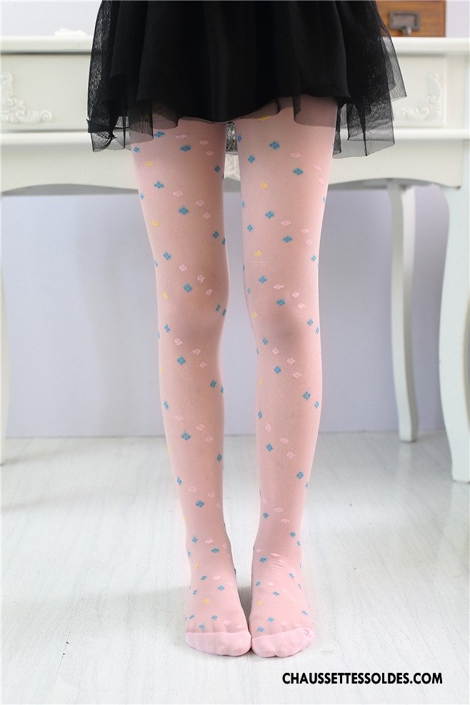 Collant Fille Enfant Cristal Collant Panty Très Mince Femme Crème Solaire Bleu Blanc