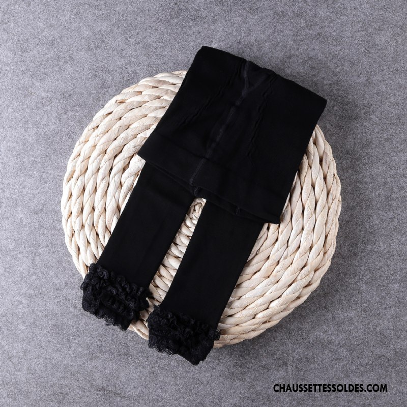 Collant Fille Enfant Dentelle Guêtres Leggings Charmant Le Nouveau Femme Gris