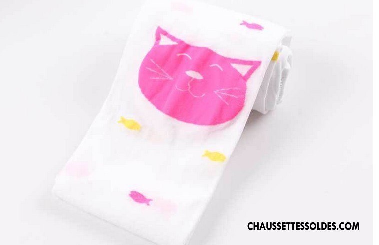 Collant Fille Enfant Guêtres Leggings Danse Été Dessin Animé Chaussette Rose