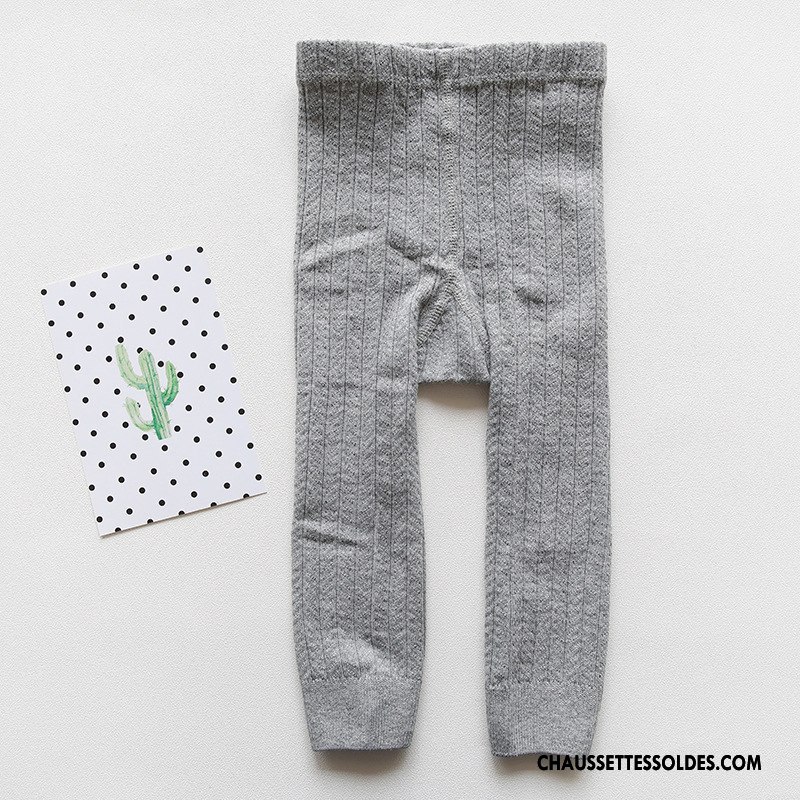 Collant Fille Enfant L'automne Printemps Bébé Gros Femme Blanc