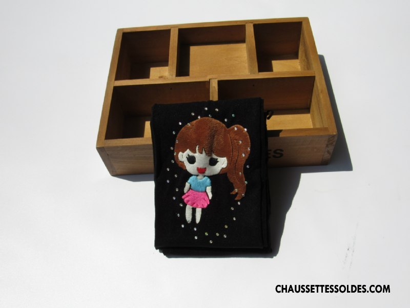 Collant Fille Enfant Nouvelles Arrivées Dessin Animé L'automne Velours Chaussette Impression Blanc