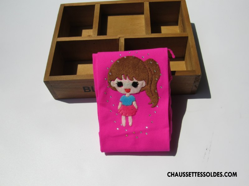 Collant Fille Enfant Nouvelles Arrivées Dessin Animé L'automne Velours Chaussette Impression Blanc