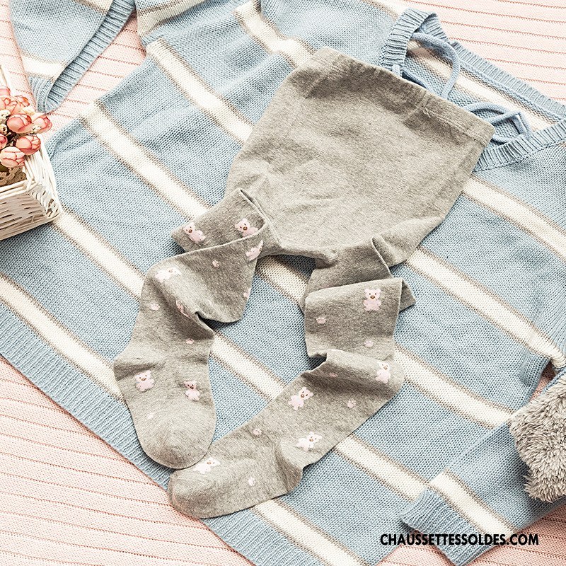 Collant Fille Enfant Printemps Collant Panty Matelassé L'automne En Maille Bordeaux