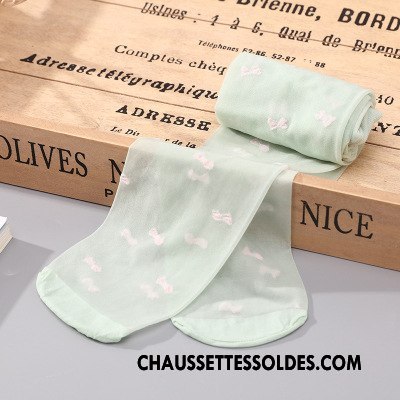 Collant Fille Enfant Respirant Été Petit Chaussette De Noël Élasticité Blanc