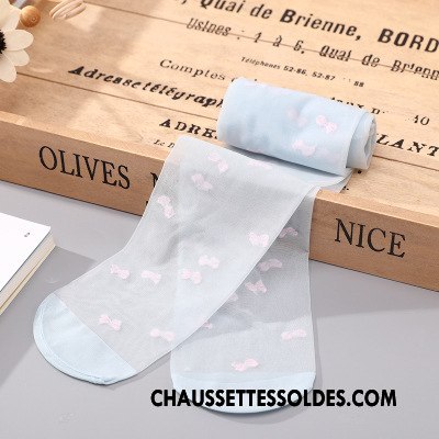 Collant Fille Enfant Respirant Été Petit Chaussette De Noël Élasticité Blanc