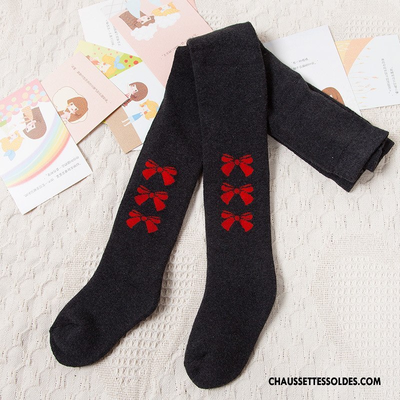 Collant Fille Enfant Thermiques Hiver Femme Papillon Le Nouveau Gris