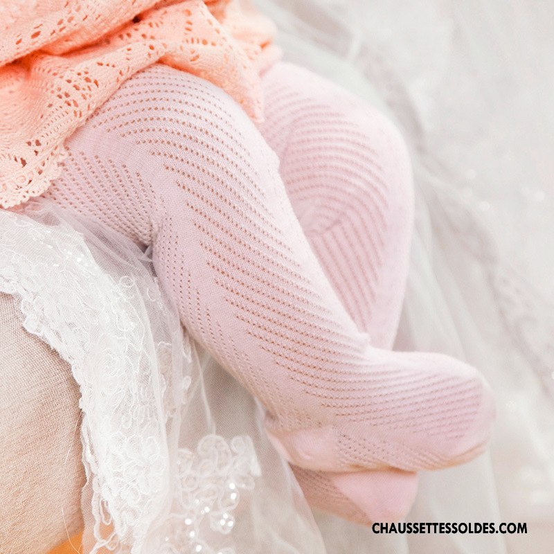 Collant Fille Enfant Été Guêtres Leggings Très Mince Chaussettes En Coton Tous Les Assortis Blanc