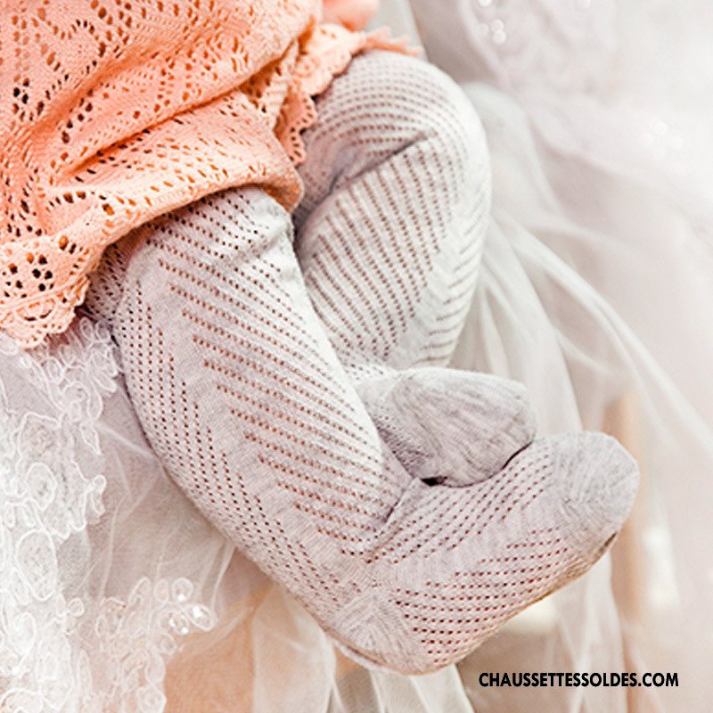 Collant Fille Enfant Été Guêtres Leggings Très Mince Chaussettes En Coton Tous Les Assortis Blanc