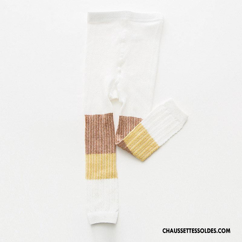Collant Fille Engrener Enfant Le Nouveau Collant Panty Guêtres Leggings Bébé Couleurs Mixtes Or