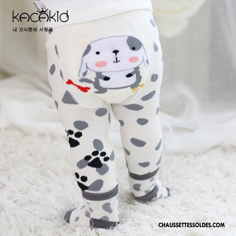 Collant Fille Ensemble Chaussette Courte Gros Deux Morceaux L'automne Enfant Rose