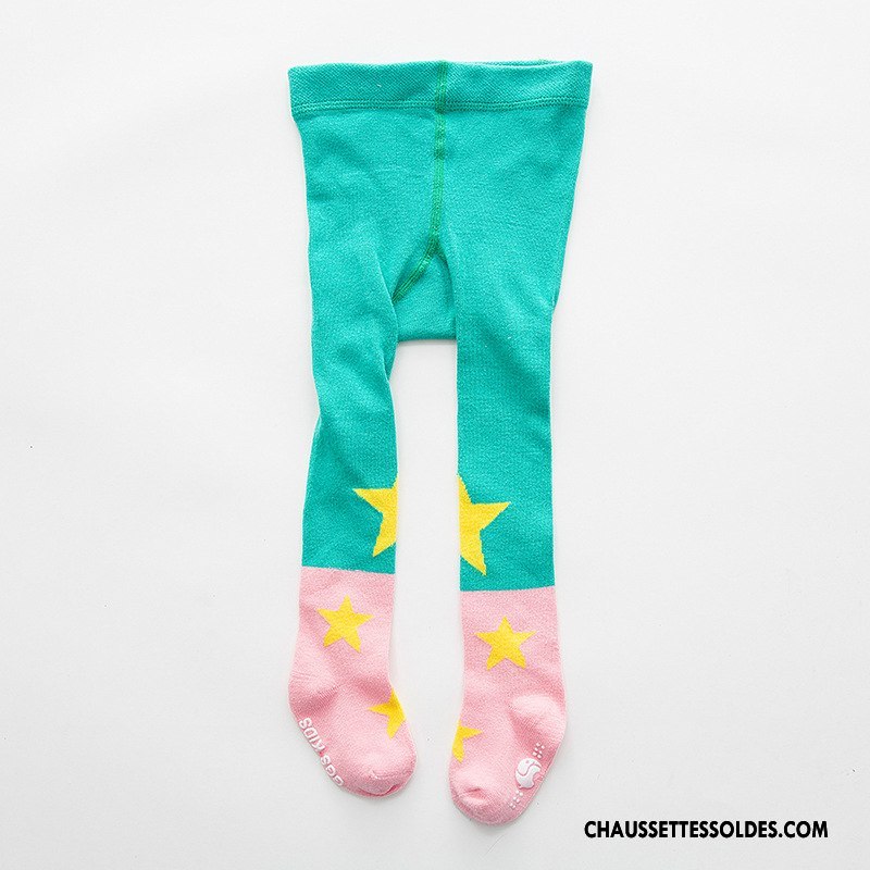 Collant Fille Femme Bébé Enfant Charmant Chaussette Collant Panty Bleu