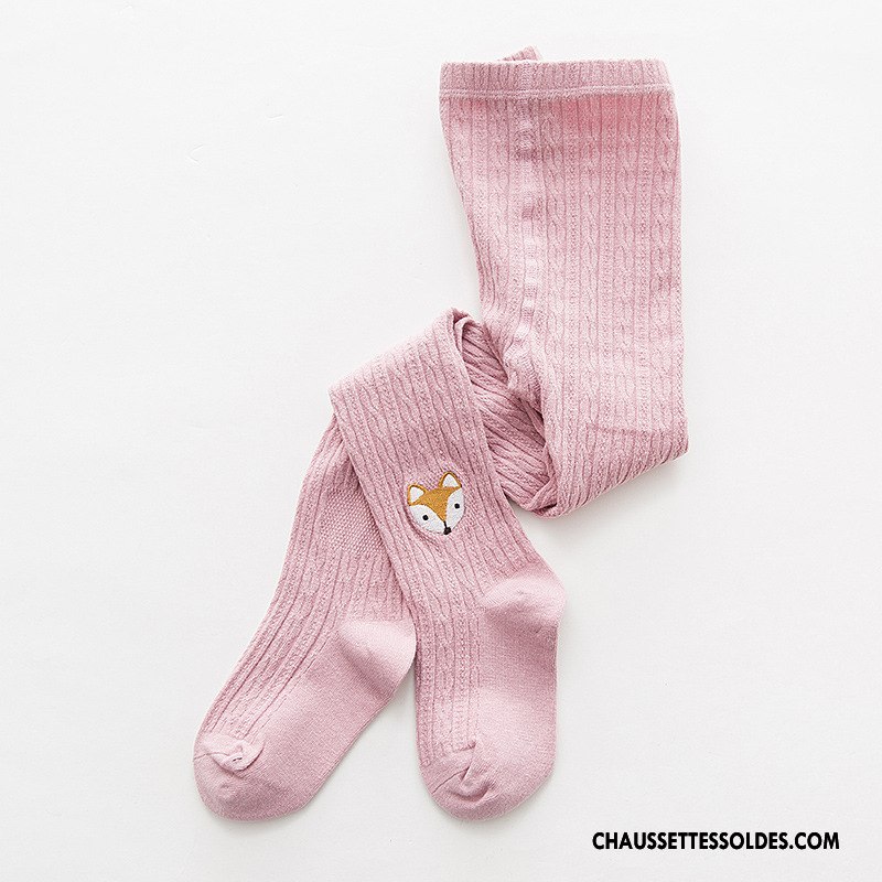 Collant Fille Femme Chaussette Collant Panty L'automne Nouvelles Arrivées Brodé Blanc Or