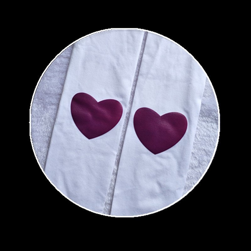 Collant Fille Fleurs Chaussette Été Collant Panty Femme Milieu Impression Violet
