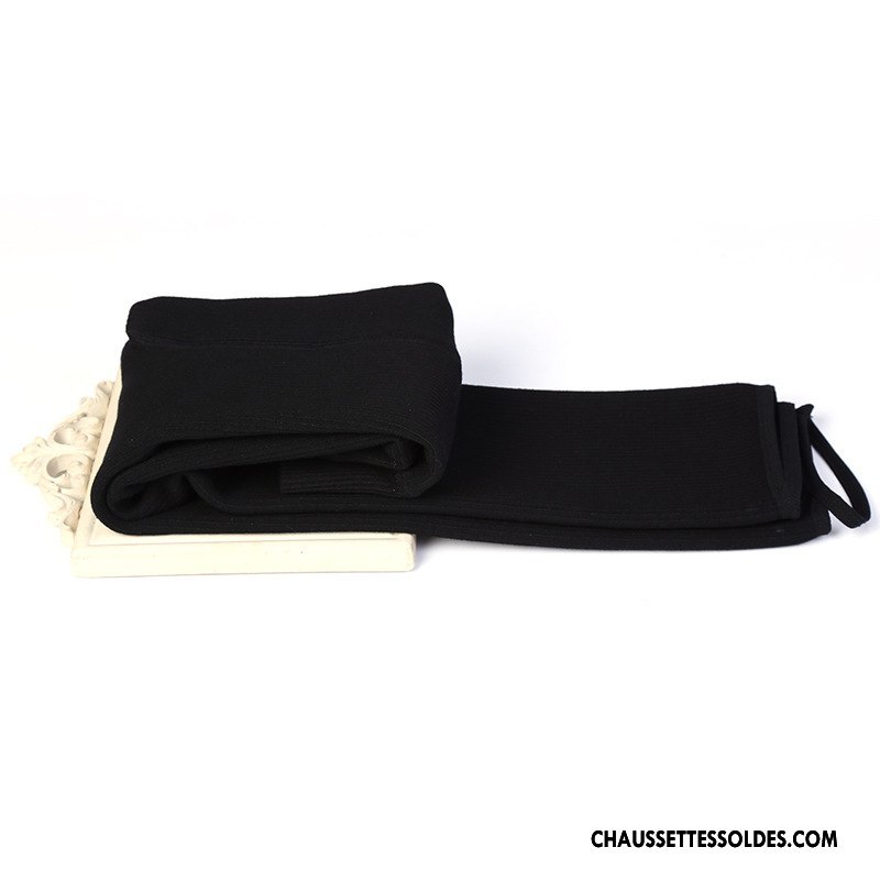 Collant Fille Gros Plus De Velours Renforcé Milieu Guêtres Leggings Matelassé Noir