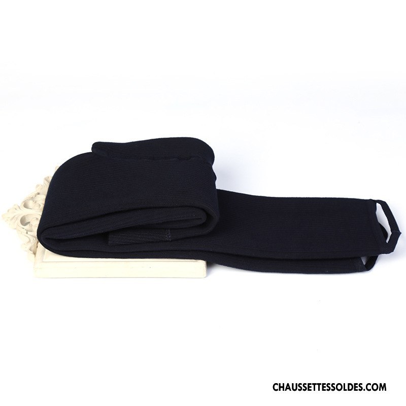 Collant Fille Gros Plus De Velours Renforcé Milieu Guêtres Leggings Matelassé Noir
