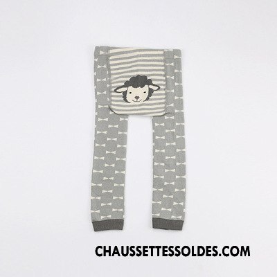 Collant Fille Guêtres Leggings Gros Dessin Animé Bébé Enfant Chaussette Bleu