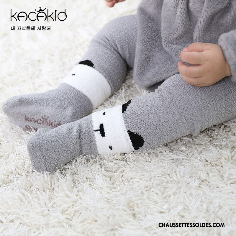 Collant Fille Guêtres Leggings Gros Ensemble Thermiques Deux Morceaux Dessin Animé Blanc