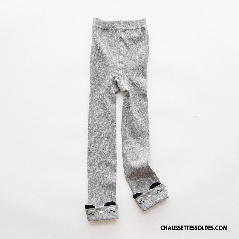 Collant Fille Guêtres Leggings L'automne Enfant Homme Collant Panty Dessin Animé Blanc