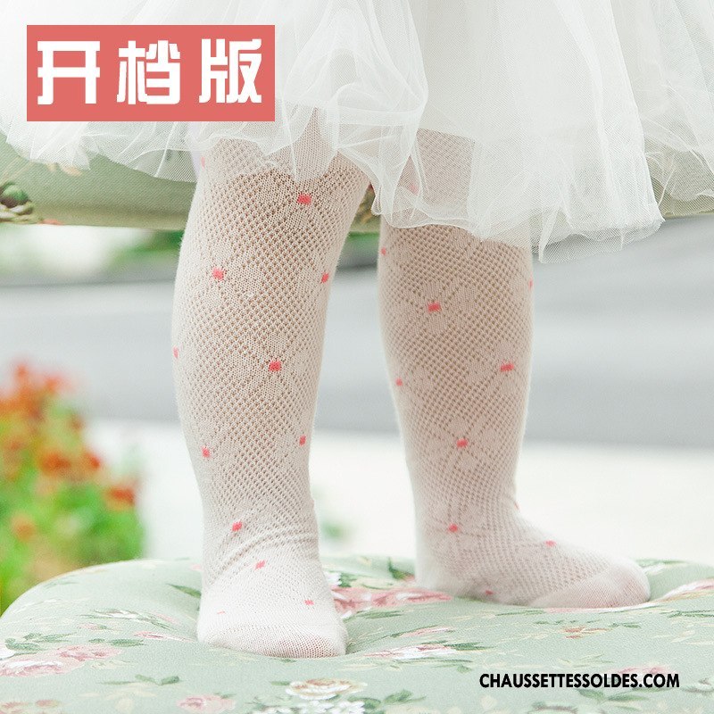 Collant Fille Guêtres Leggings Légère Chaussette Femme Engrener Bébé Blanc