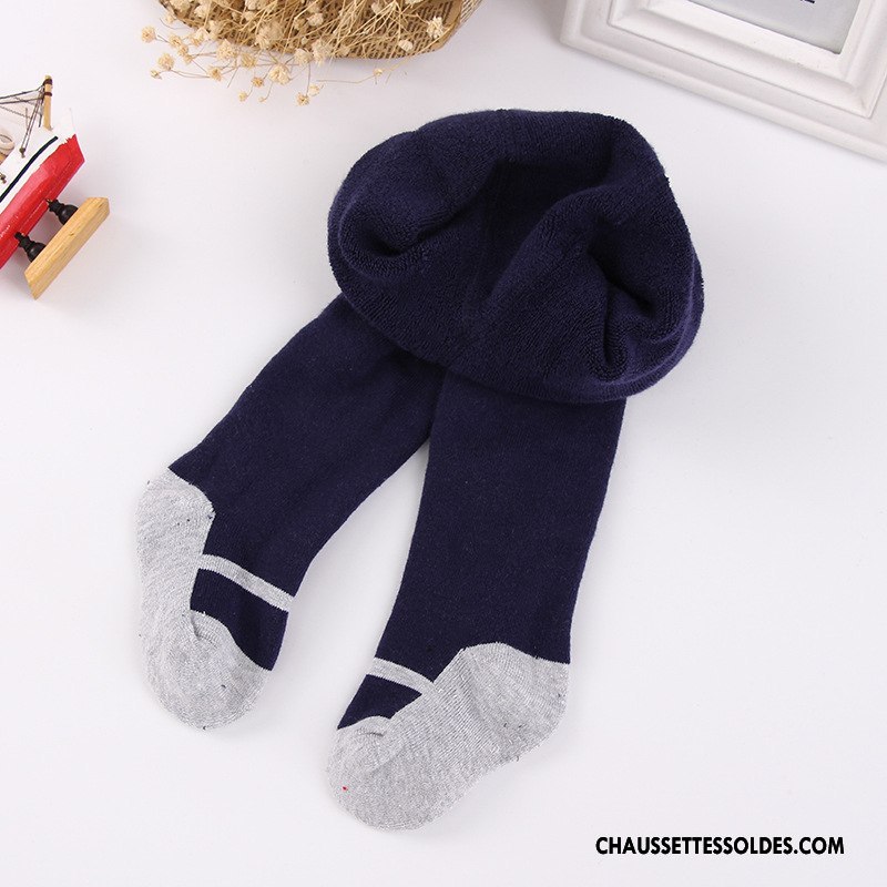 Collant Fille Hiver Femme Guêtres Leggings Bébé Enfant Thermiques Gris