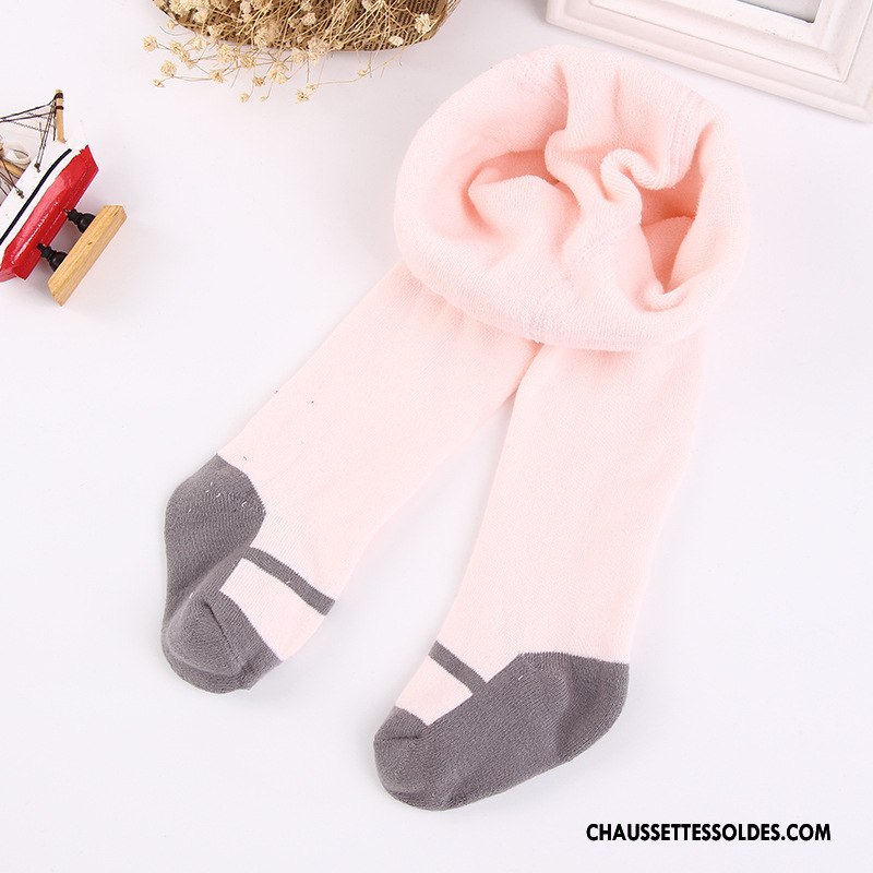 Collant Fille Hiver Femme Guêtres Leggings Bébé Enfant Thermiques Gris