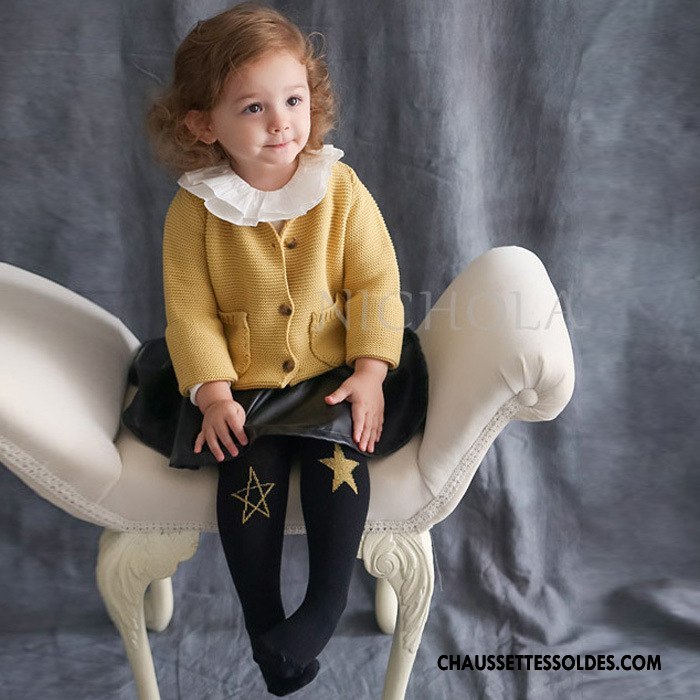 Collant Fille L'automne Chaussette Bébé Femme Enfant Printemps Rouge