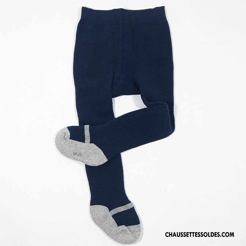 Collant Fille L'automne Renforcé Terry Chaussette Collant Panty Bébé Gris
