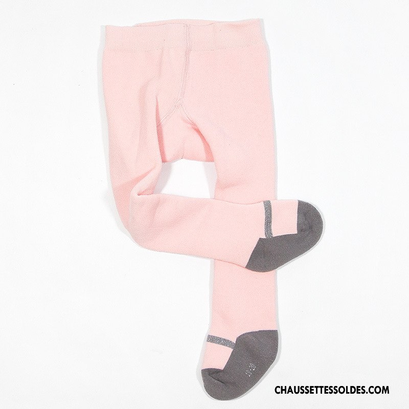 Collant Fille L'automne Renforcé Terry Chaussette Collant Panty Bébé Gris